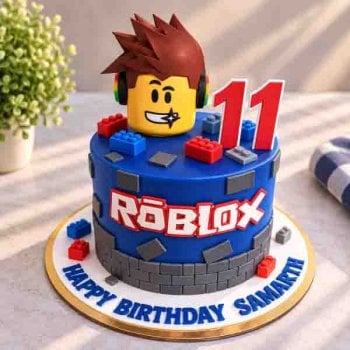 Roblox Themed Birthday Cake