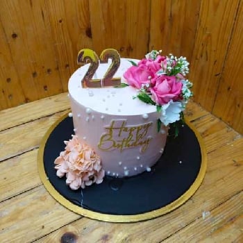 Rosy Pearl Dream cake