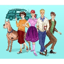 Scooby Doo Photo Cake