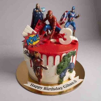 Spiderman Theme Cake 02