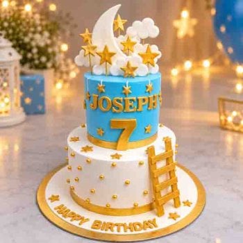 Stairway to the Stars Cake