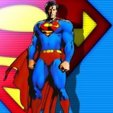 Superman1 Photo Cake