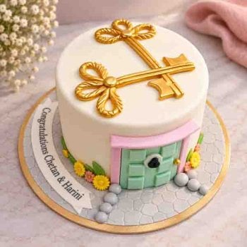 Sweet Home Theme Cake