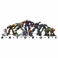 T Autobots Photo Cake
