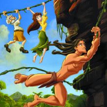 Tarzan Photo Cake