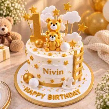 Teddy Bear Kids cake 02