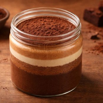 Tripple Chocolate Brownie Mousse