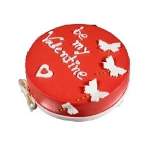 Valentines Day Fondant Cake