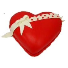 Valentines Day Heart Shape Cake RH DE43